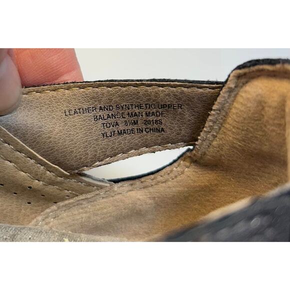 EARTH ORIGINS Tova Comfort Leather Mary Jane Sport Sandals Shoes Womens 8.5 - Picture 7 of 7